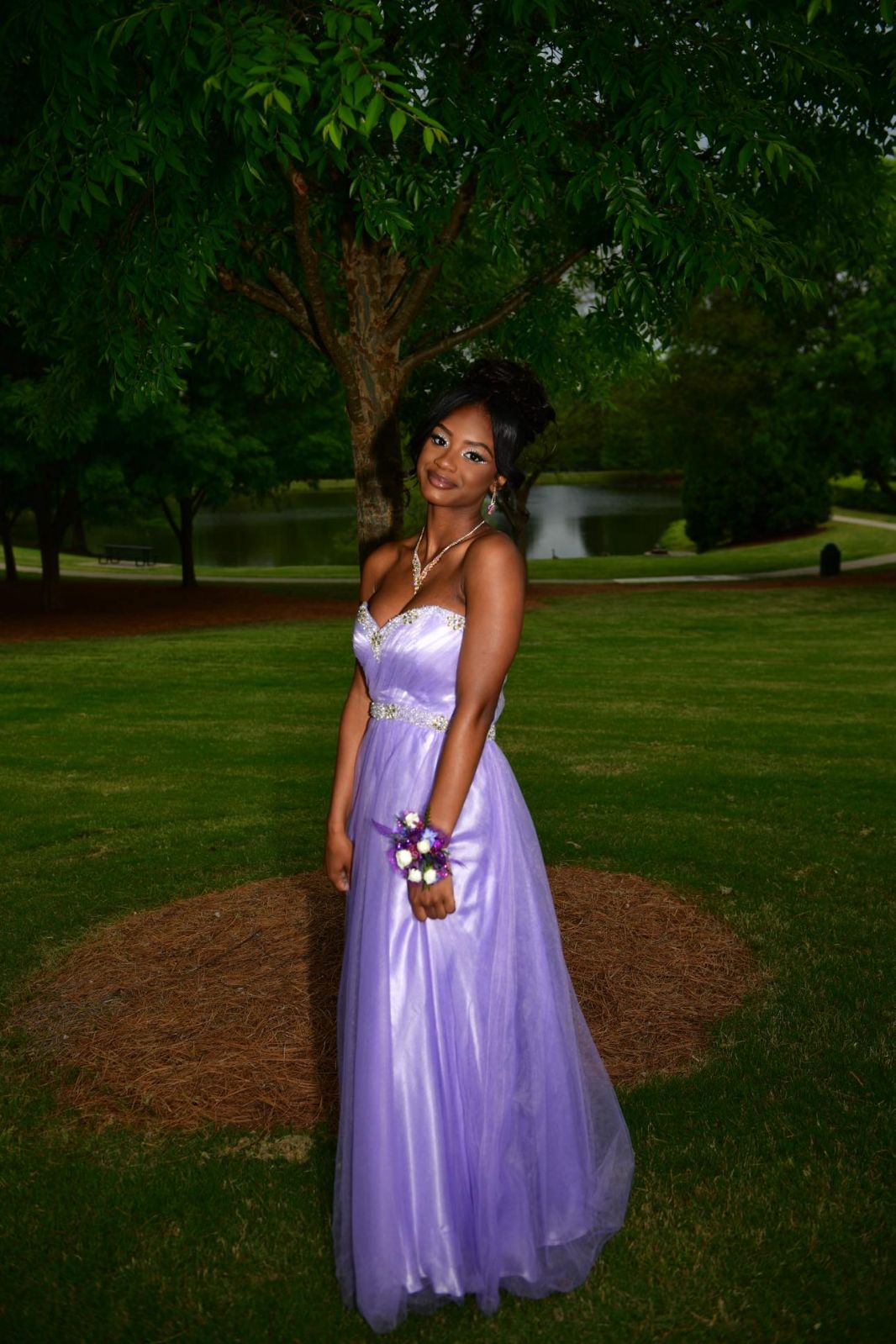 Event makeup work — Evening glam